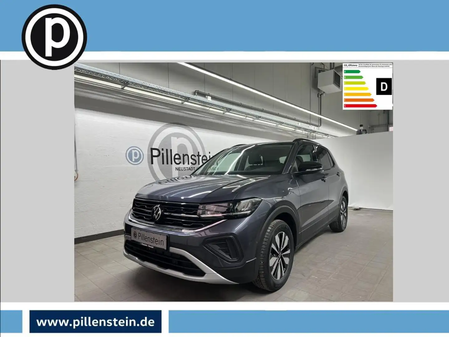 Volkswagen T-Cross TSI DSG GOAL ACC+NAVI+SHZ+APP+KAM+ALU+GJR Grau - 1