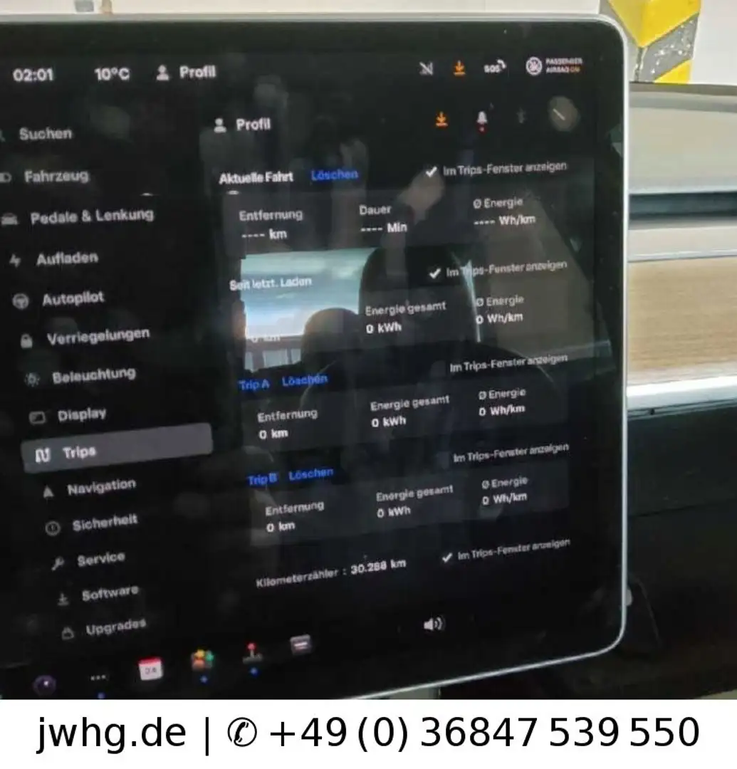 Tesla Model 3 Long Range Dual AWD|Wärmep|Pano|Autopilo Schwarz - 2