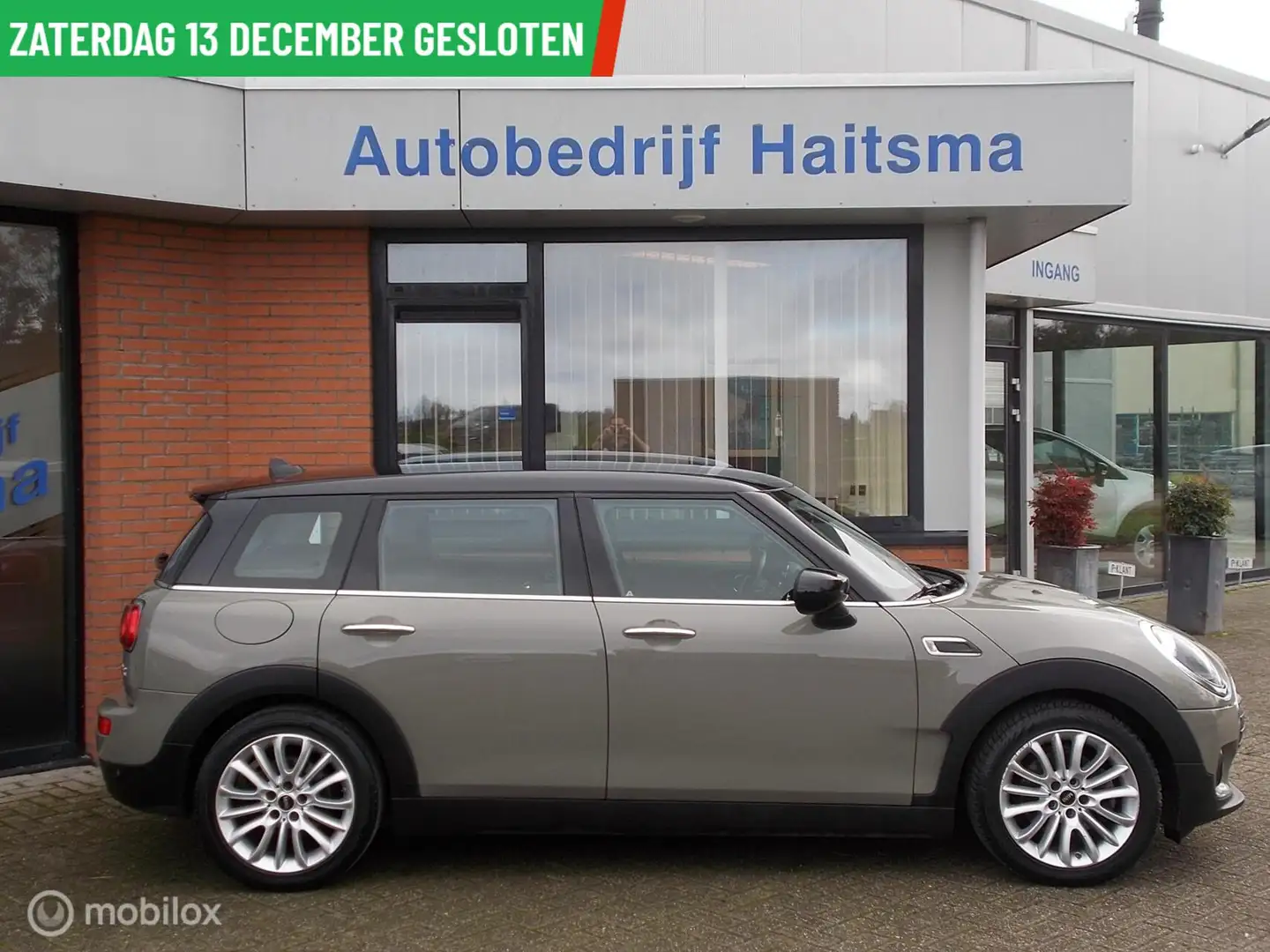MINI Cooper Clubman 1.5 Business Ed. Automaat | navi | Tr.hk Grijs - 2