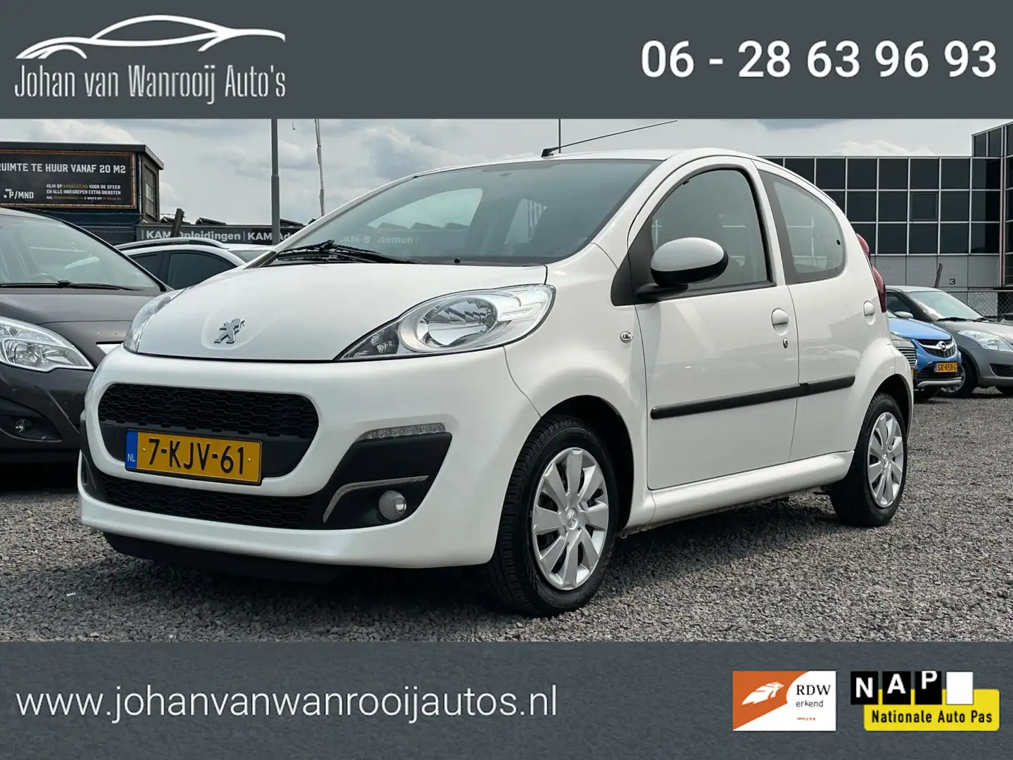 Peugeot 107 1.0 Active/AIRCO/AUTOMAAT Blanc - 1