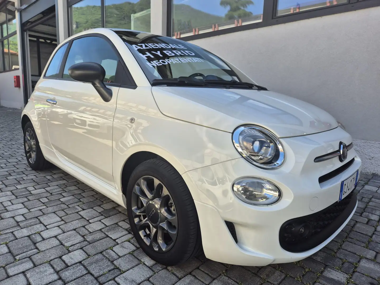 Fiat 500 500 1.0 hybrid Connect 70cv OK NEOPATENTATO Bianco - 1
