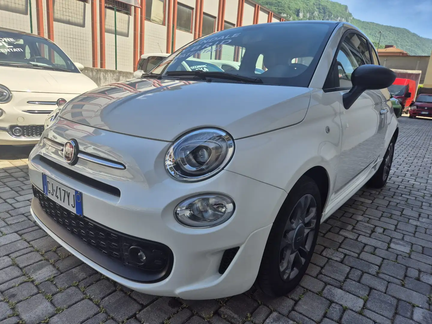 Fiat 500 500 1.0 hybrid Connect 70cv OK NEOPATENTATO Bianco - 2