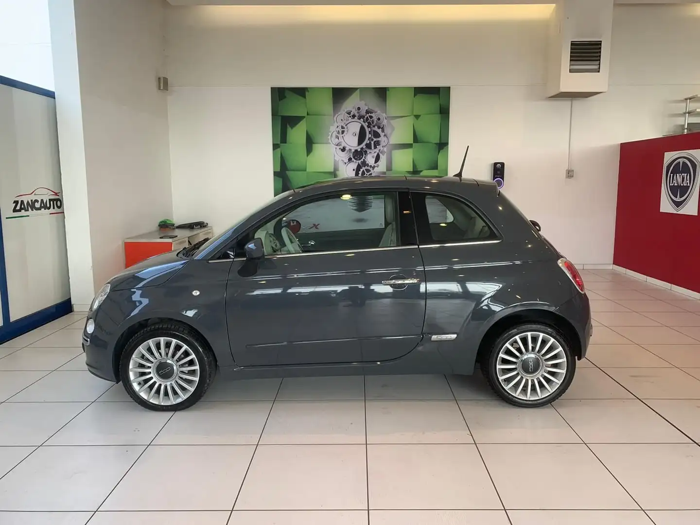 Fiat 500 1.3 Multijet 95 CV Lounge Gris - 1