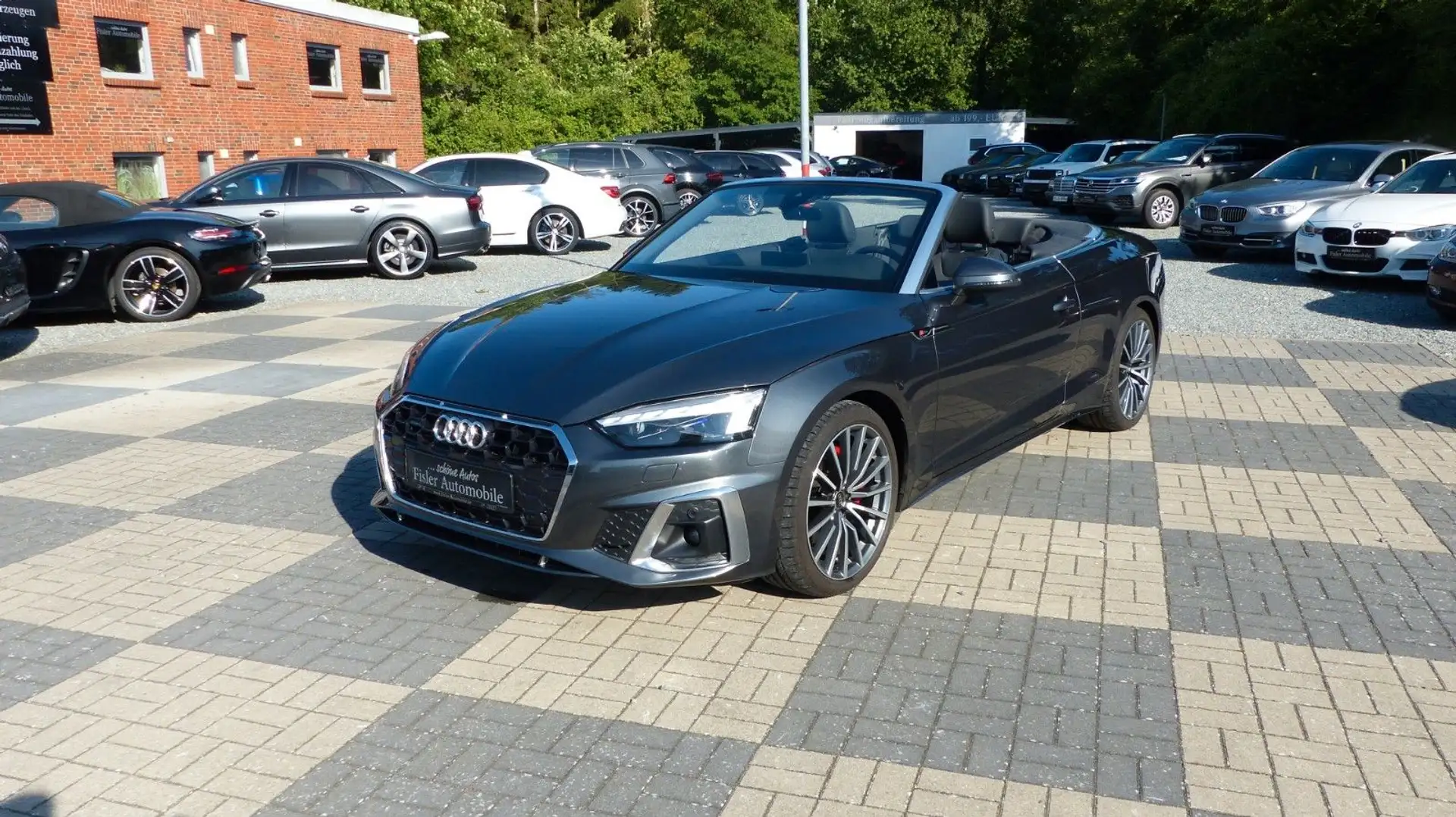 Audi A5 Cabriolet 40 TFSI quattro S line Matrix Massa Gri - 1