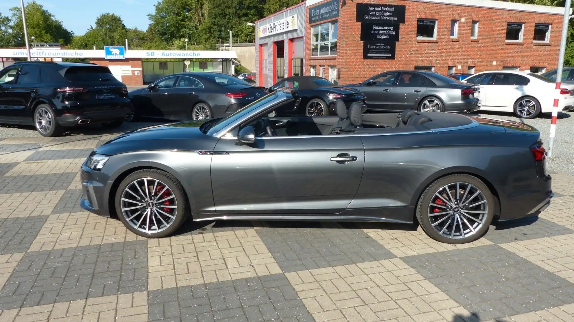 Audi A5 Cabriolet 40 TFSI quattro S line Matrix Massa Gri - 2
