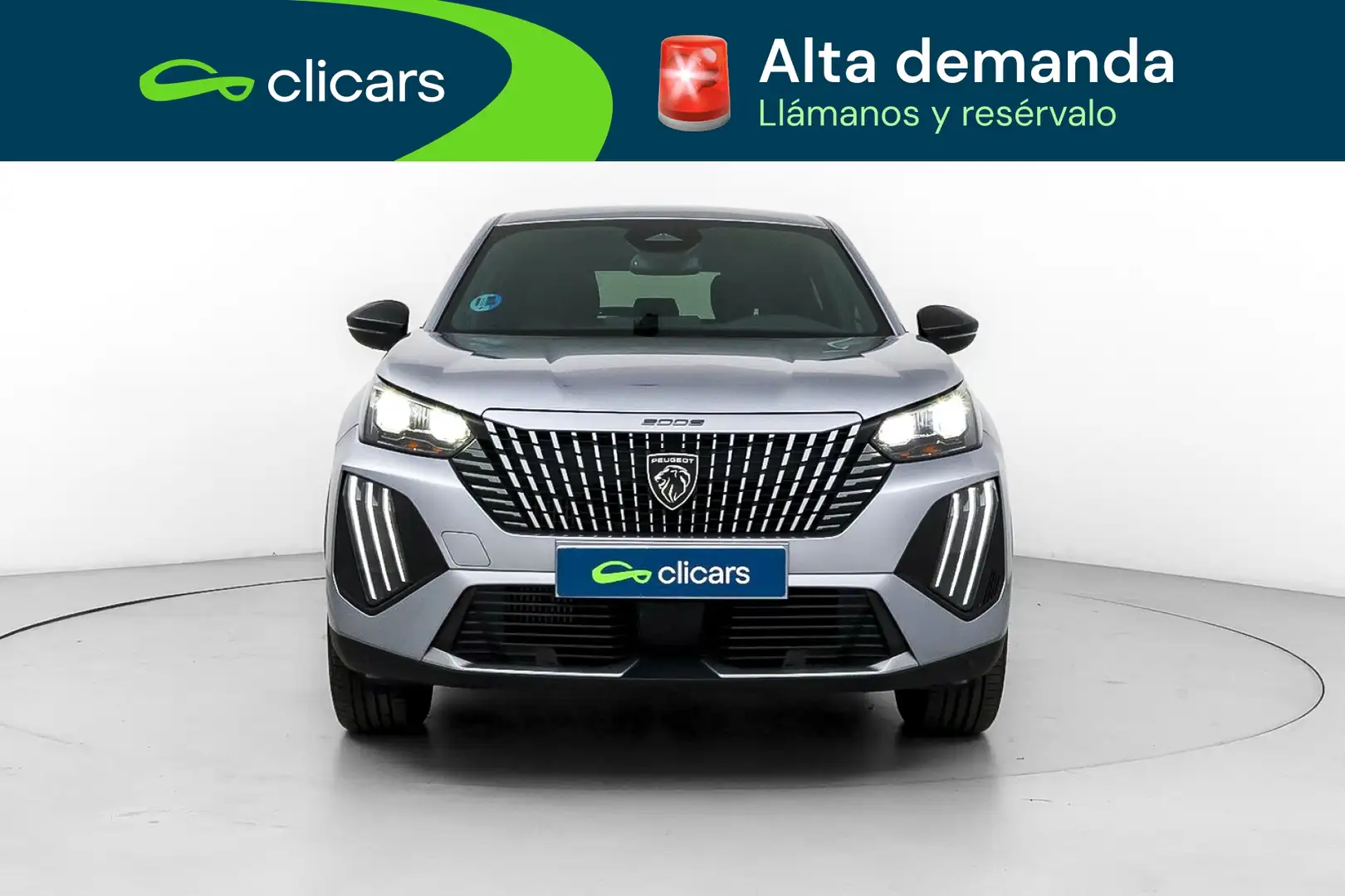 Peugeot 2008 Hybrid Allure Plus eDCS6 145 Gris - 2
