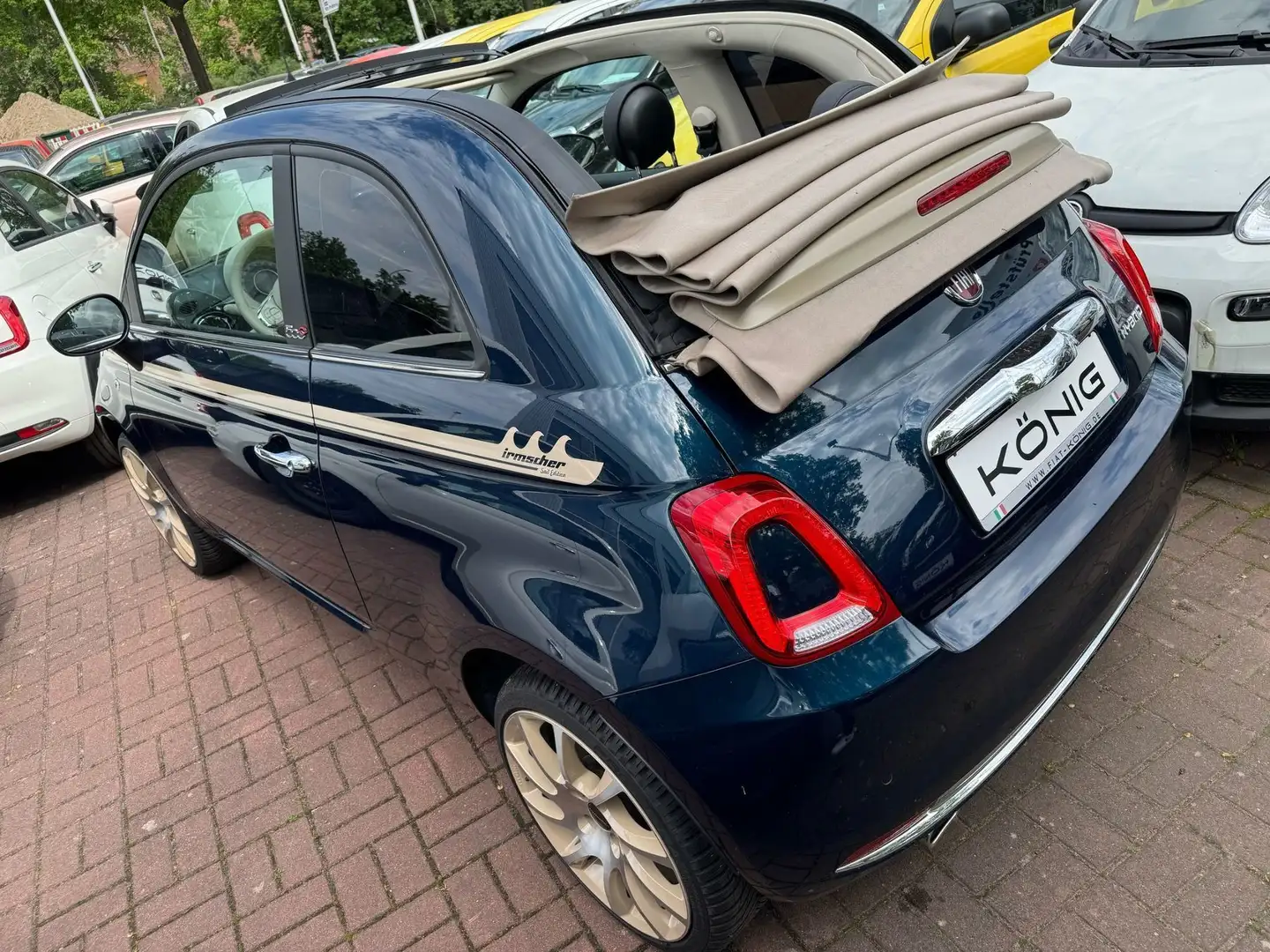 Fiat 500C Yacht Club by Irmscher*Klima*PDC*GJR Blu/Azzurro - 2
