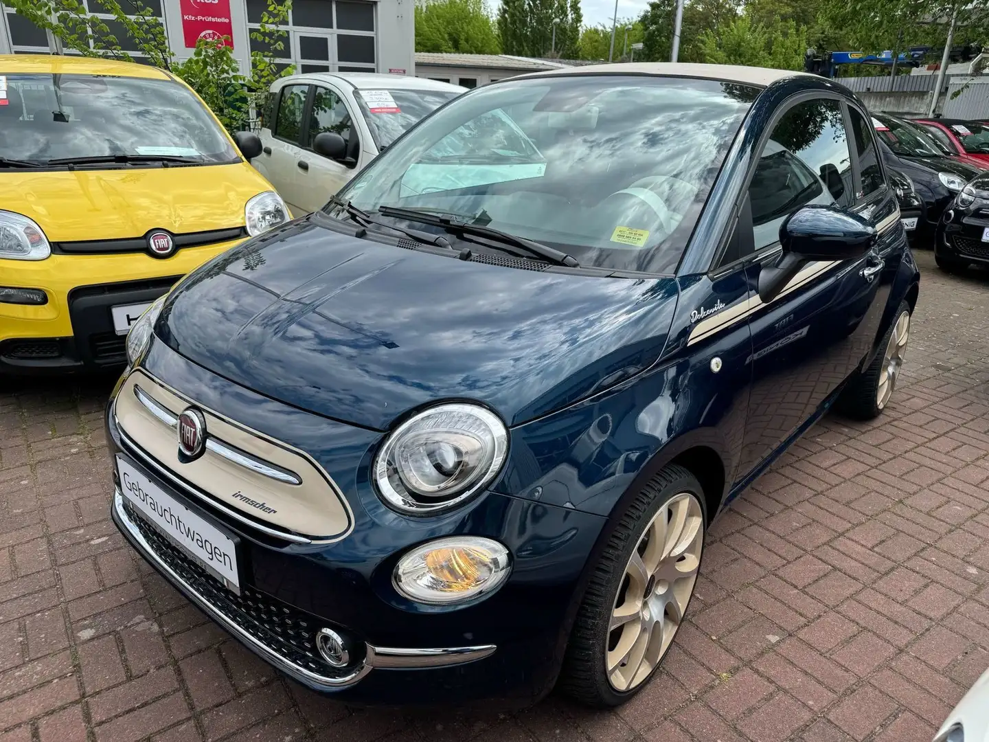 Fiat 500C Yacht Club by Irmscher*Klima*PDC*GJR Blu/Azzurro - 1