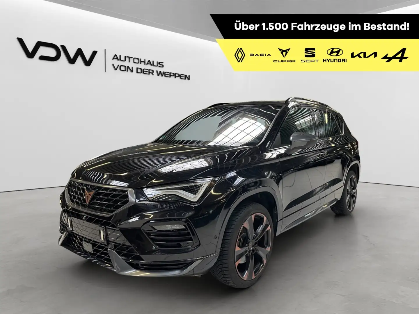 CUPRA Ateca 1.5 TSI SHZ Klima Navi Rückfahrkamera Sitzheizung Noir - 1
