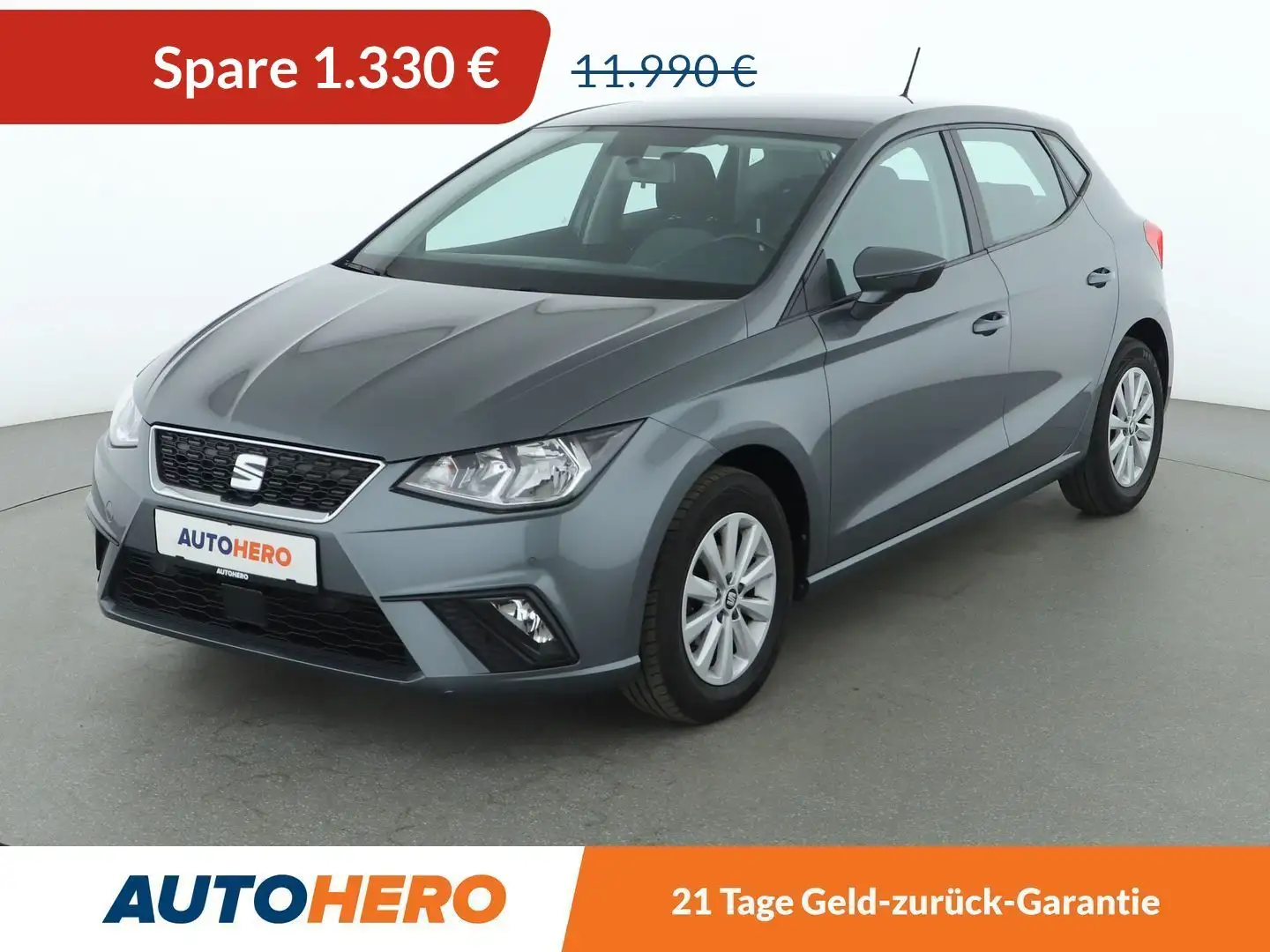 SEAT Ibiza 1.0 TSI Style*PDC*SHZ*TEMPO*KLIMA*GARANTIE* Grey - 1