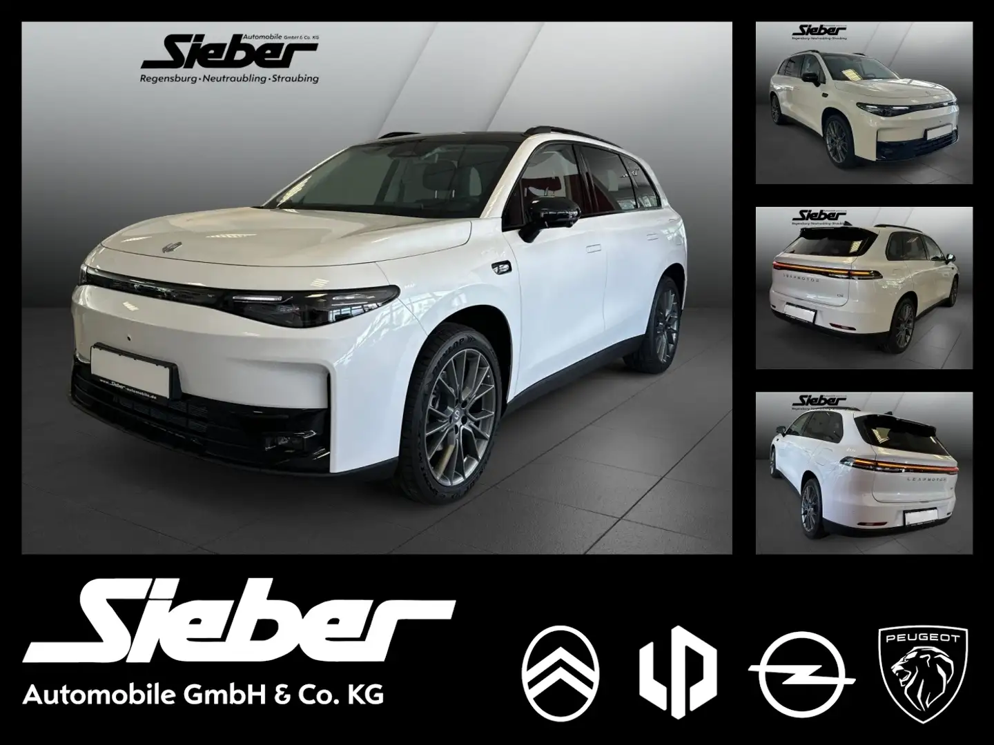 Leapmotor C10 Design *360° Kamera*Sitzheizung/-belüftung* Wit - 1