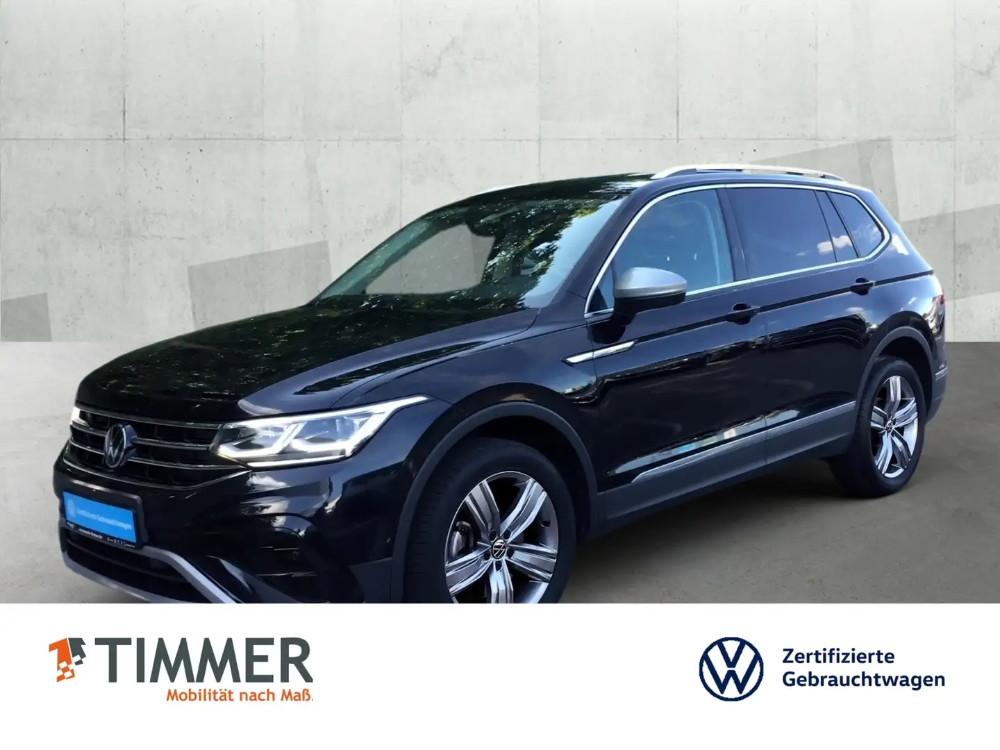 Volkswagen Tiguan Allspace 2.0 TDI DSG 4M ELEGANCE *AHK *IQ.LIGHT *360° * Schwarz - 1