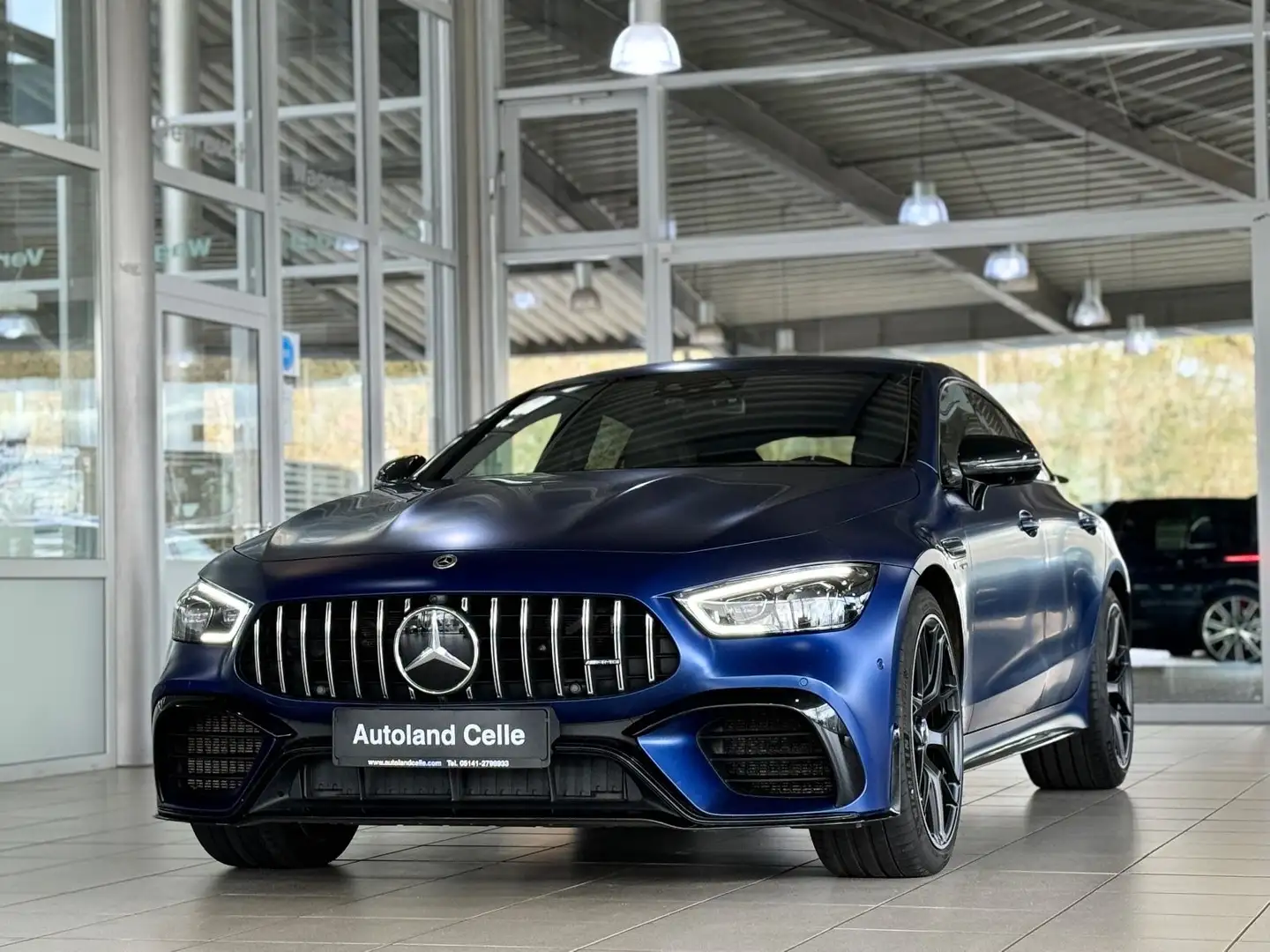 Mercedes-Benz AMG GT 63 S 4Matic+ High-Class Fond 3D Burm Voll Синій - 1