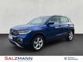 Volkswagen T-Cross 1.0 TSI DSG Style, Navi, LED, Kamera, AC Blauw - thumbnail 1