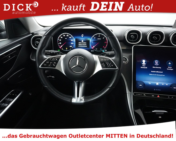 Mercedes-Benz C 200 d T 9G Avantg PANO+LEDER+WIDESC+KAM+ACC+LED — photo 15