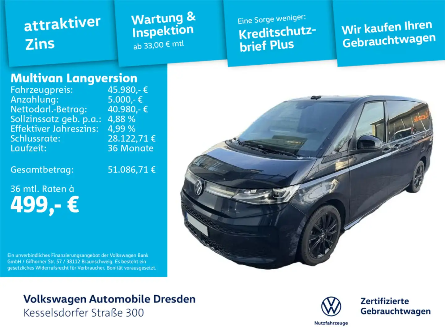 Volkswagen Sonstige 1.5 TSI DSG Life AHZV Kamer Blau - 1