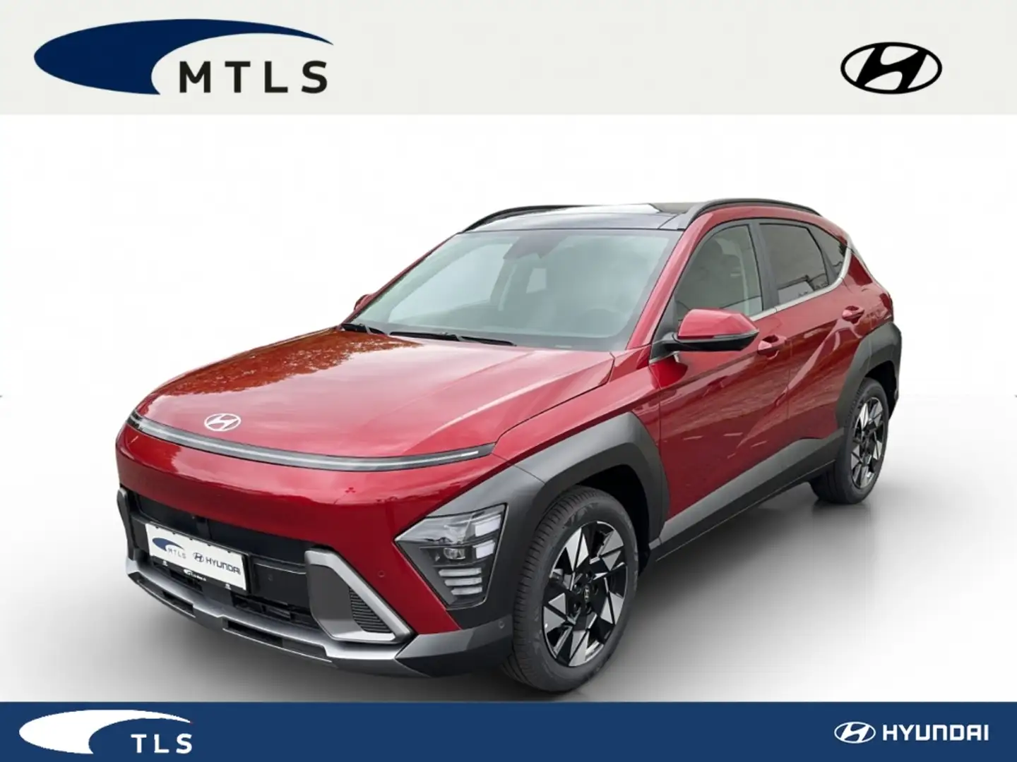Hyundai KONA Kona Prime 2WD 1.6 T-GDI EU6d Navi Leder Memory Si Rot - 1