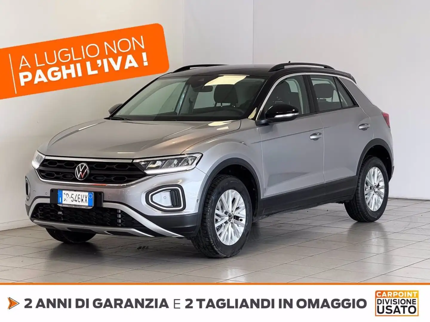 Volkswagen T-Roc 1.5 tsi life dsg Grigio - 1