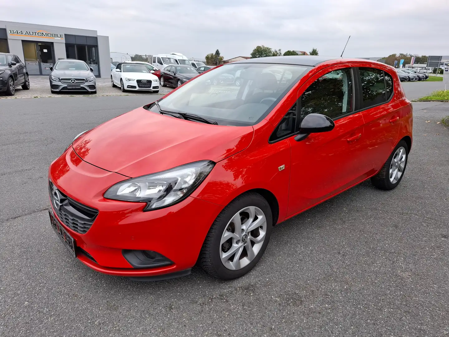 Opel Corsa Color Edition Aut.*Neue TÜV+Inspektion*1.Hand* Rouge - 1