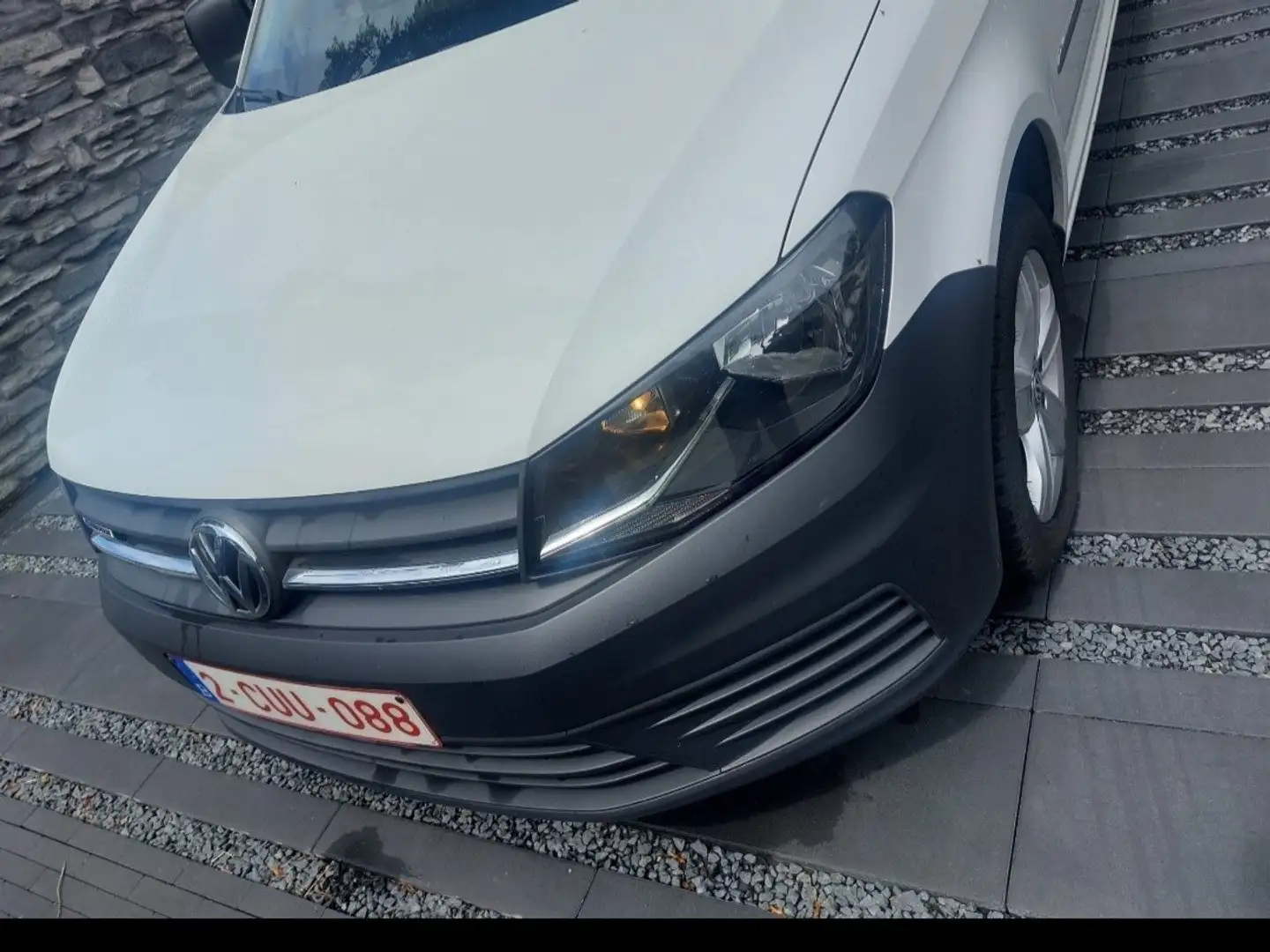 Volkswagen Caddy 1.4 TGI Maxi CNG DSG (EU6) Blanc - 1