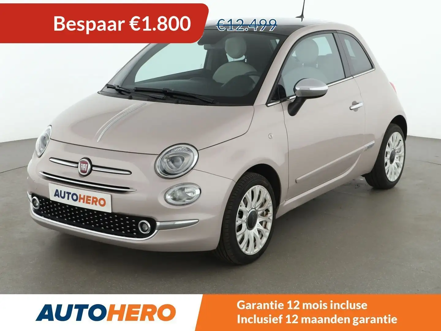Fiat 500 1.0 Mild-Hybrid Star Mauve - 1