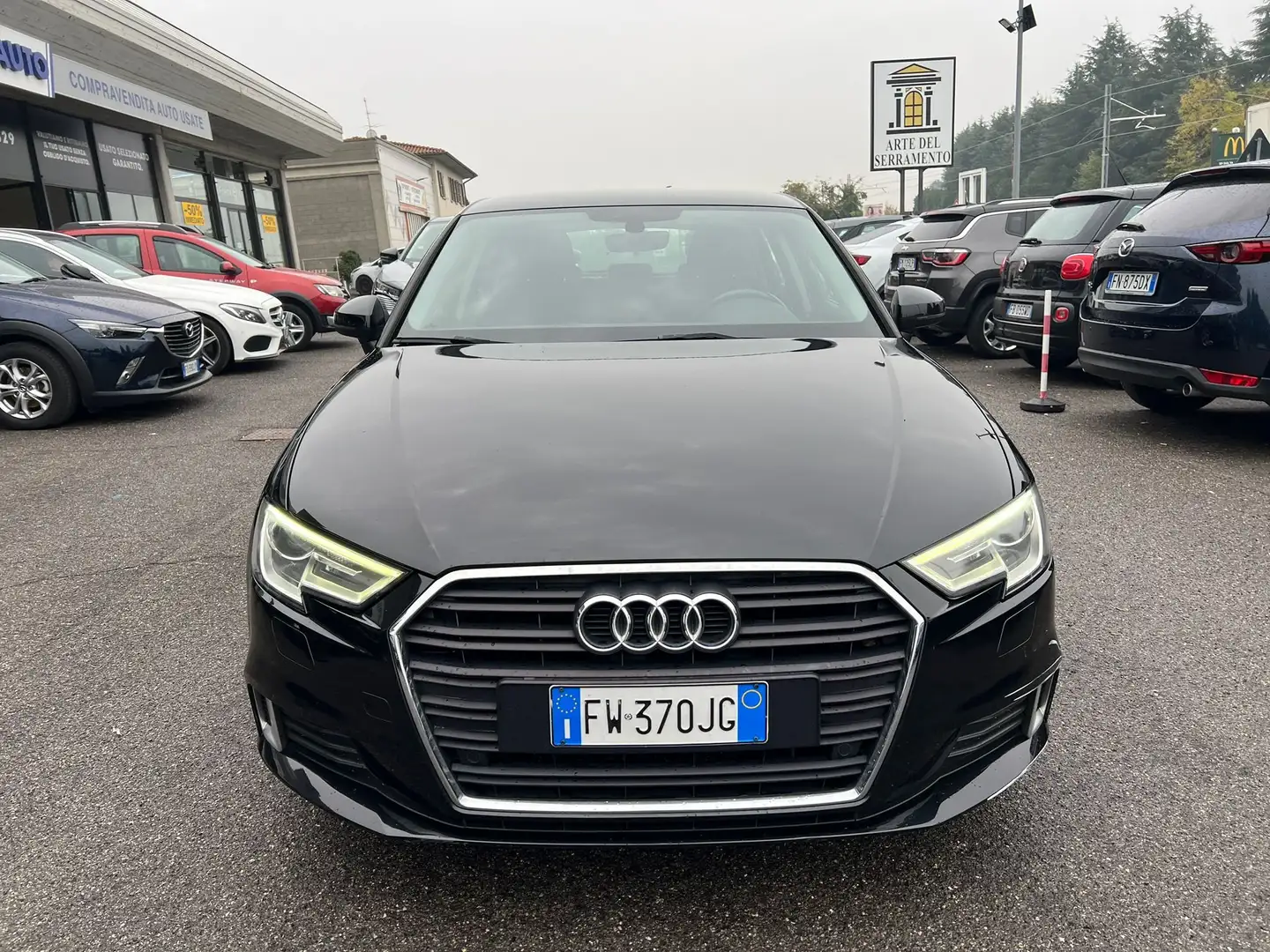 Audi A3 2019 Sportback 30 1.6 tdi Admired 116cv s-tronic Schwarz - 2