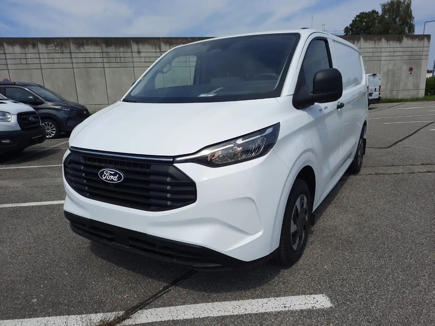 Ford Transit Custom 2.5l PHEV Kasten 320L1 Trend LED Blanc - 2