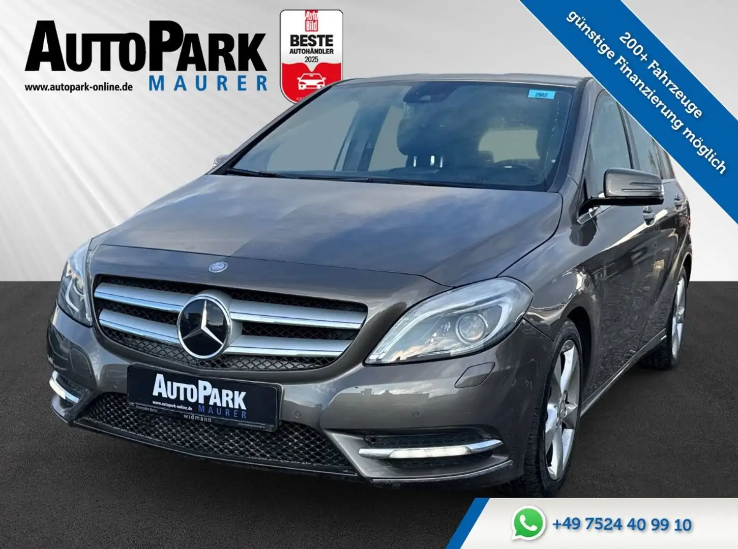 Mercedes-Benz B 250 *Bi-Xenon*Kamera*Sitzheizung*Bluetooth* Grau - 1