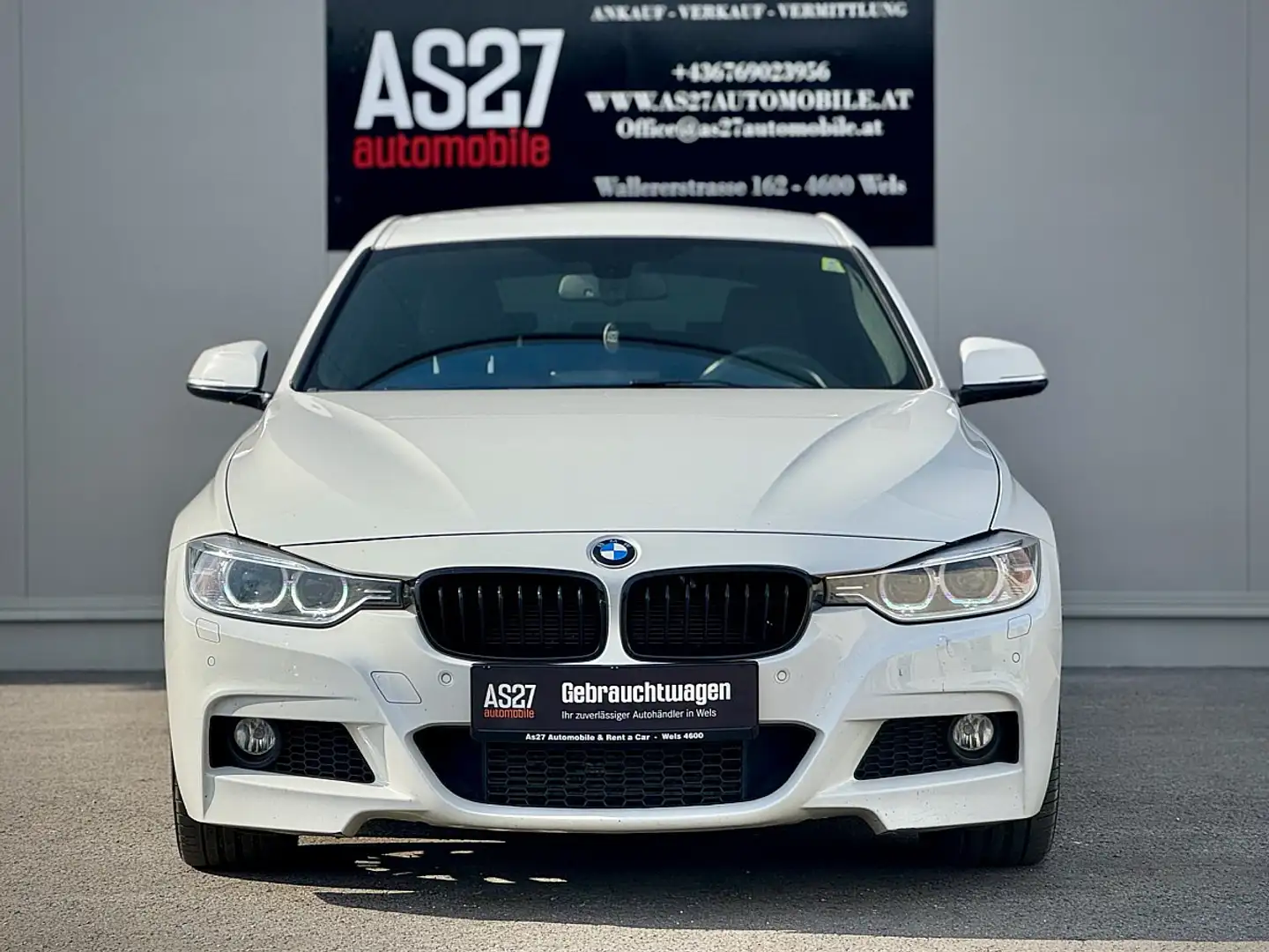 BMW 318 d Touring Aut. M-Paket Weiß - 2