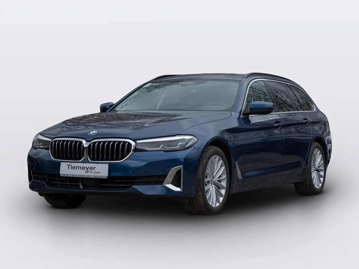 BMW 530 d TOURING LUXURY LINE PANO AHK DDC HuD MEMOR Blau - 2
