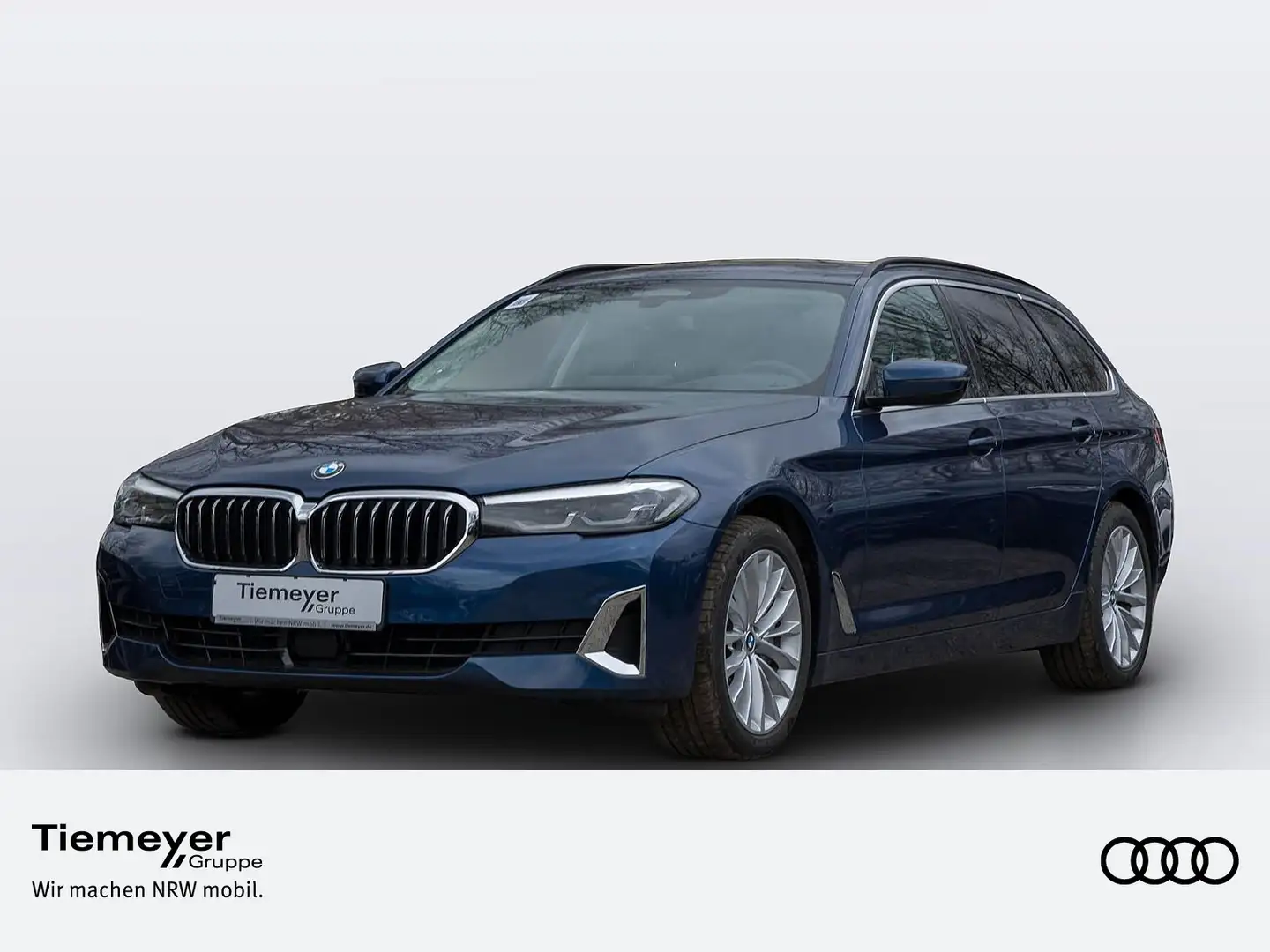 BMW 530 d TOURING LUXURY LINE PANO AHK DDC HuD MEMOR Blau - 1