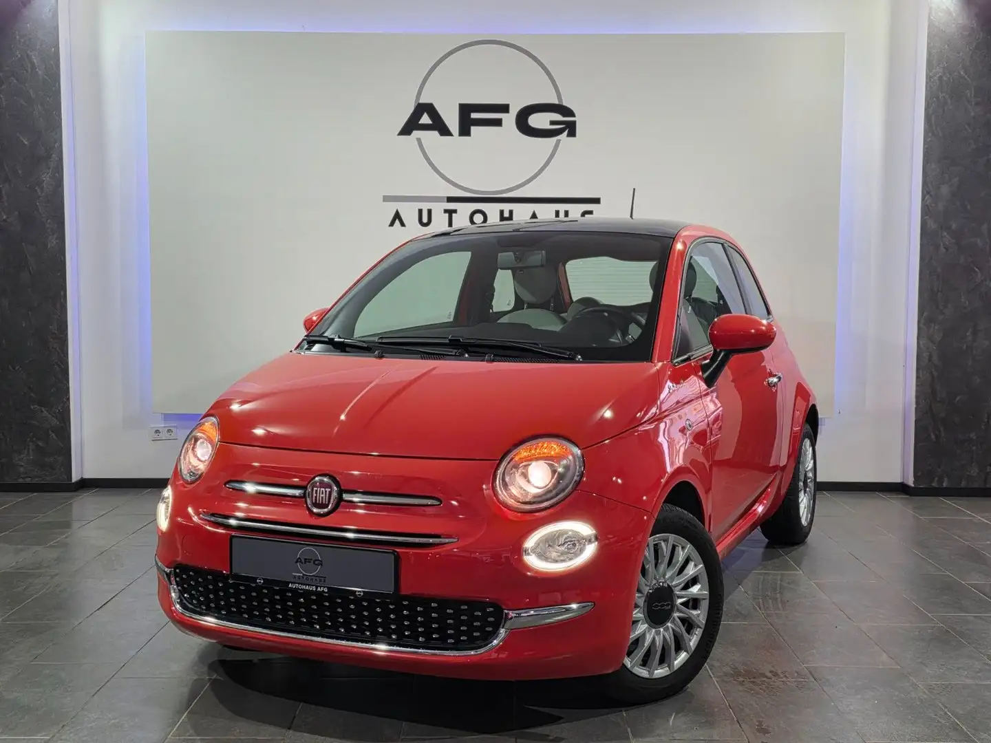 Fiat 500 Dolcevita *ARANCIO SPRIZ*GLASDACH*CARPLAY* Orange - 1