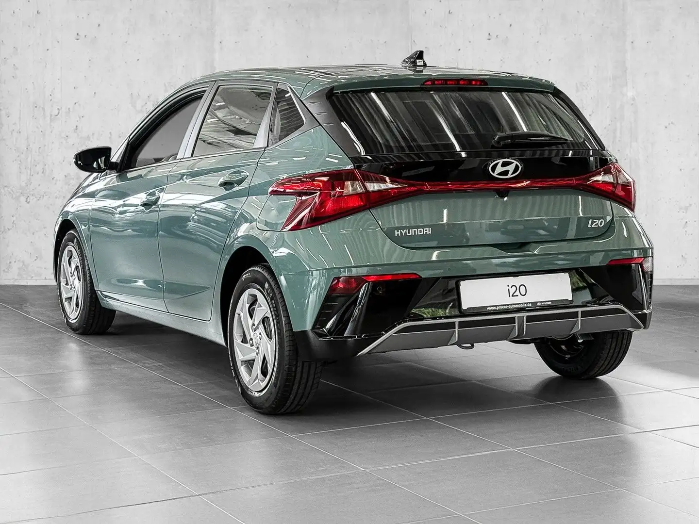 Hyundai i20 1.0 T-GDI 6-MT 2WD Select NAVI RFK LED Grün - 2