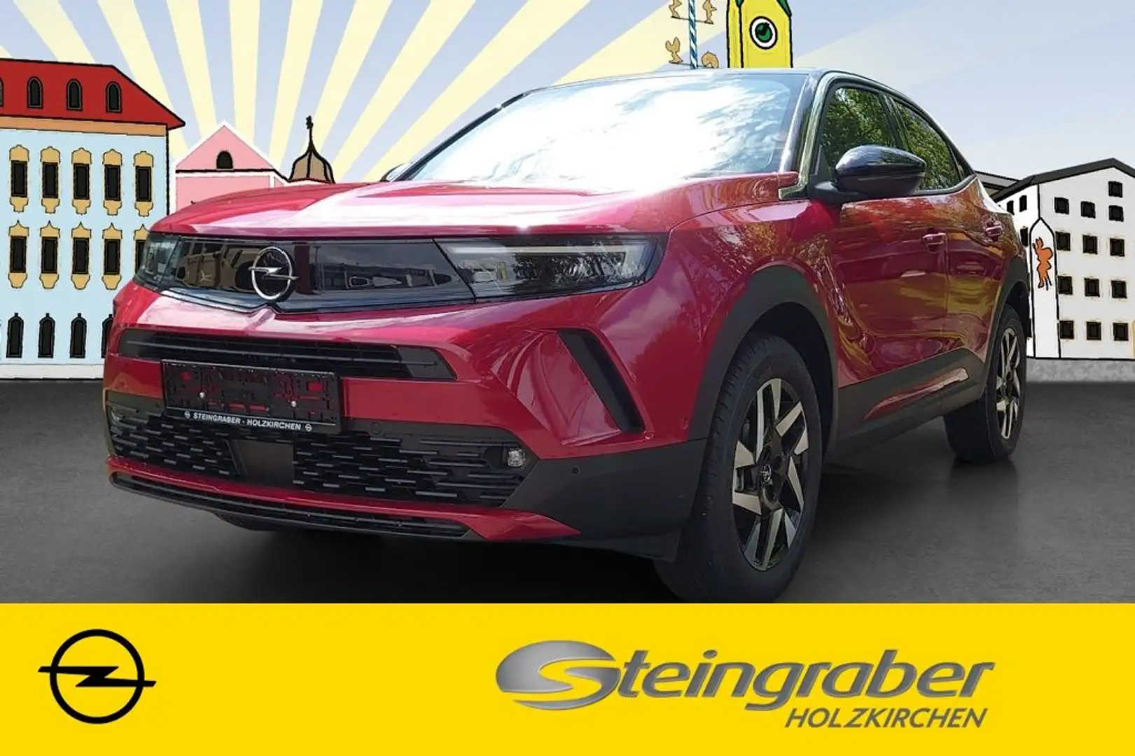 Opel Mokka 1.2 DI Turbo Automatik Elegance (B/B) Rot - 1