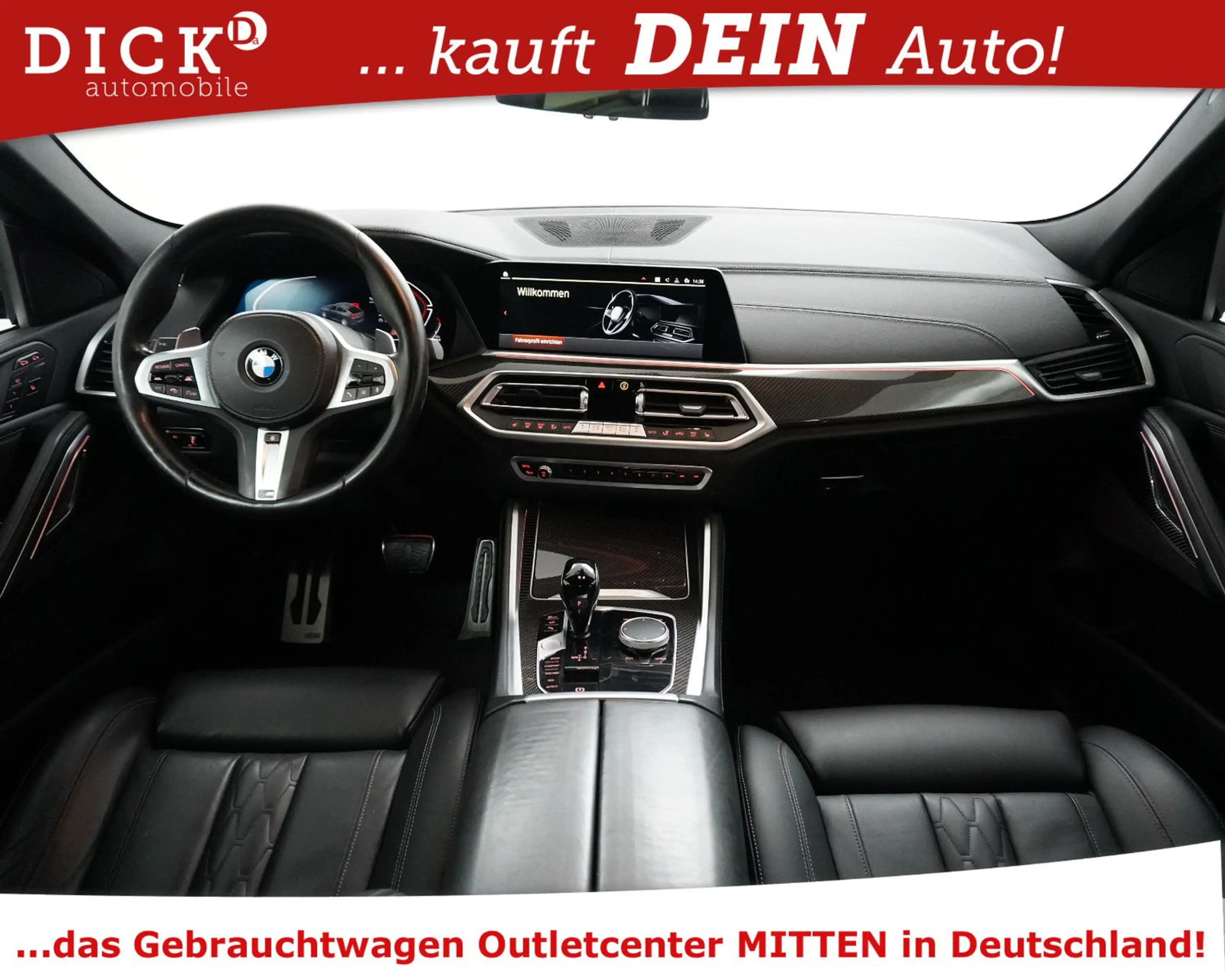 BMW X6 xDr 40d M Sport SHADO+KOMFORSI+STDHZ+360°+22" — photo 11