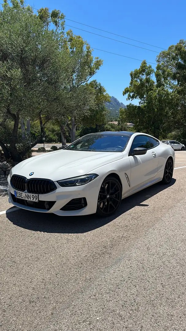 BMW 840 840d Coupe xdrive Individual Composition MSport Bianco - 2