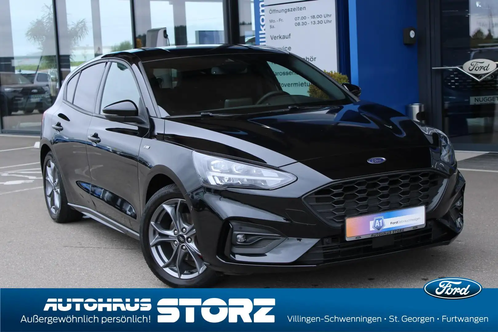 Ford Focus ST-Line X WINTER PAKET|EASY-PARKING PAKET|KAMERA|K Schwarz - 1