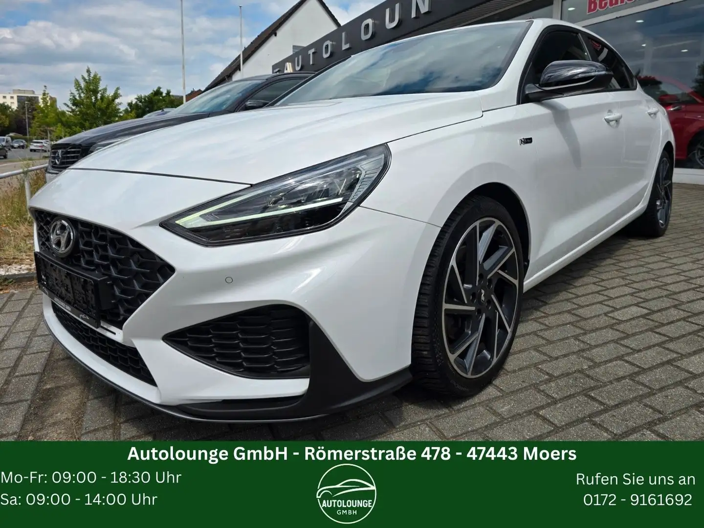 Hyundai i30 Fastback N Line M-Hybrid*Navi*R-Cam*LED*TOP Weiß - 1