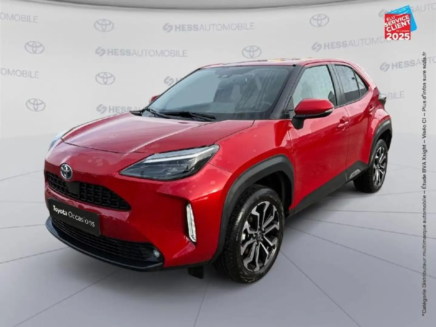 Toyota Yaris Cross 116h Design MY22 Camera GPS Rouge - 1