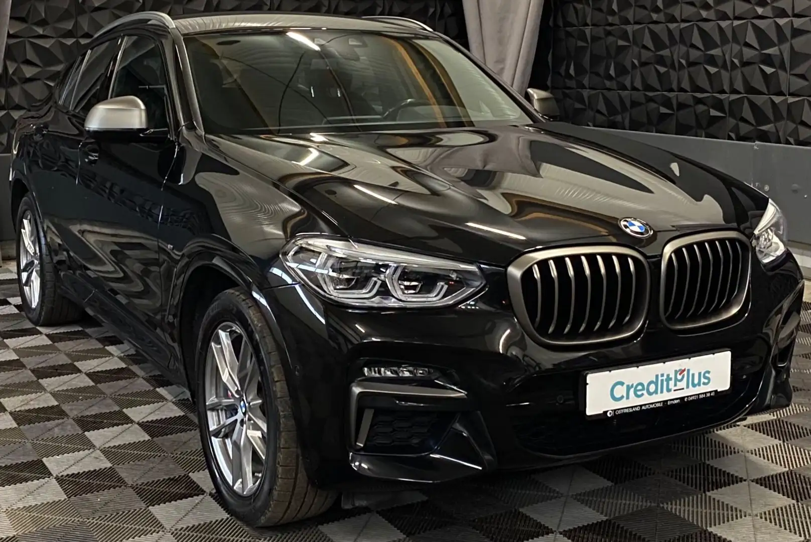 BMW X4 M d, Leder, Navi, AHK LED Schwarz - 1