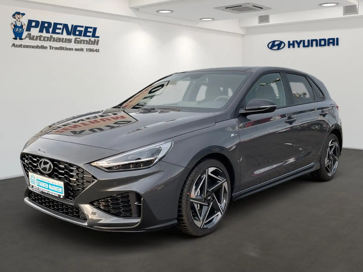 Hyundai i30 FL 1.5 48V N-Line Pano/LED/Navi/SHZ/GRA/App Grau - 1