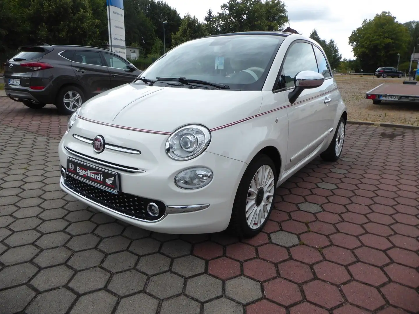 Fiat 500 Star, SHZ, NAVI, Verdeck elektr. Weiß - 1