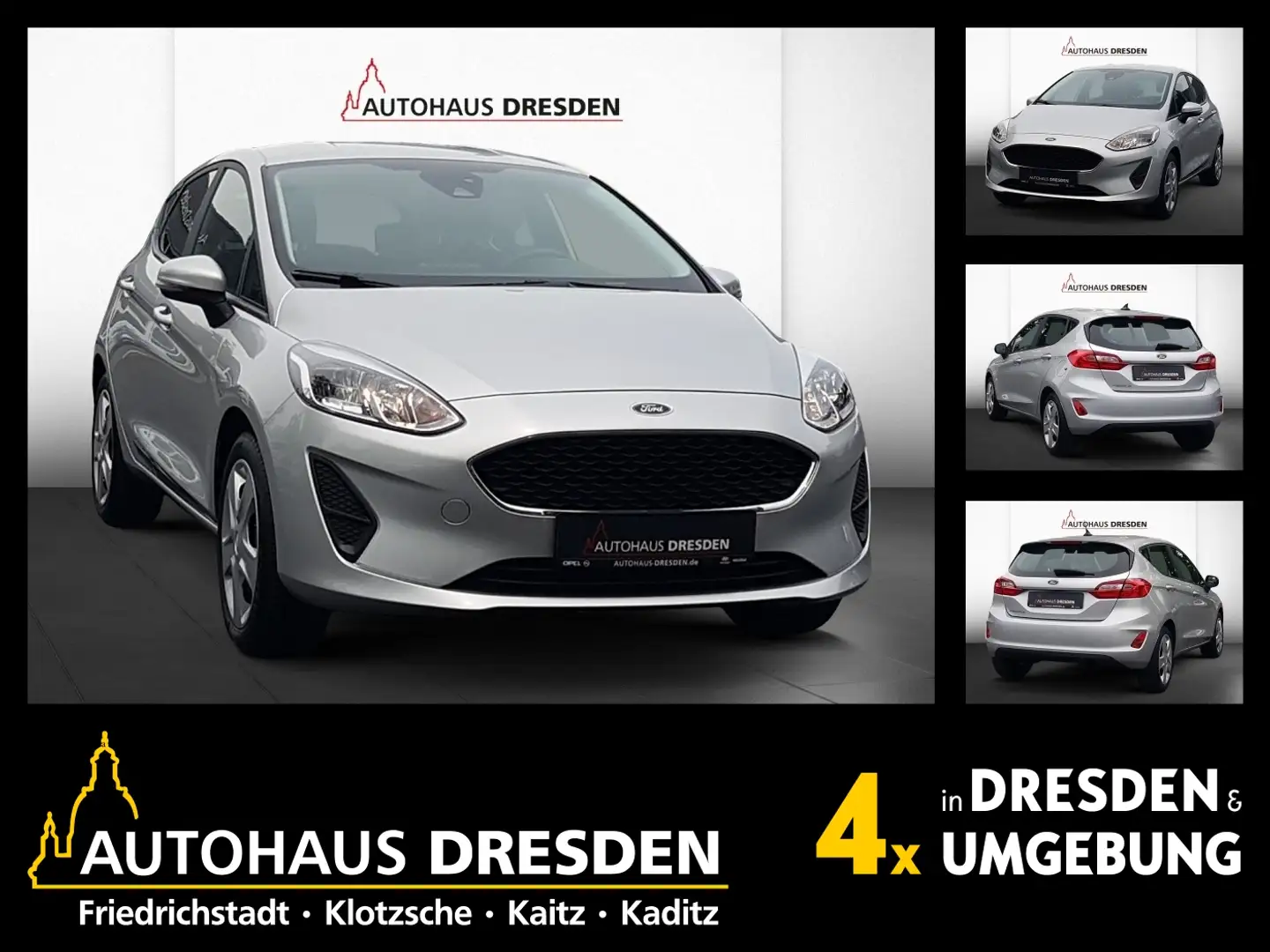 Ford Fiesta 1.1 Cool & Connect *KLIMA*PDC*DAB Silber - 1