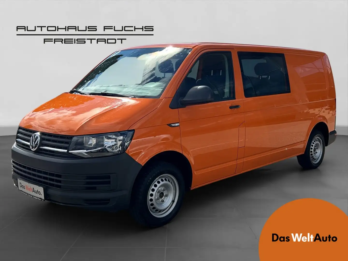 Volkswagen T6 Transporter VW Doka-T6 Kastenwagen LR TDI Naranja - 1