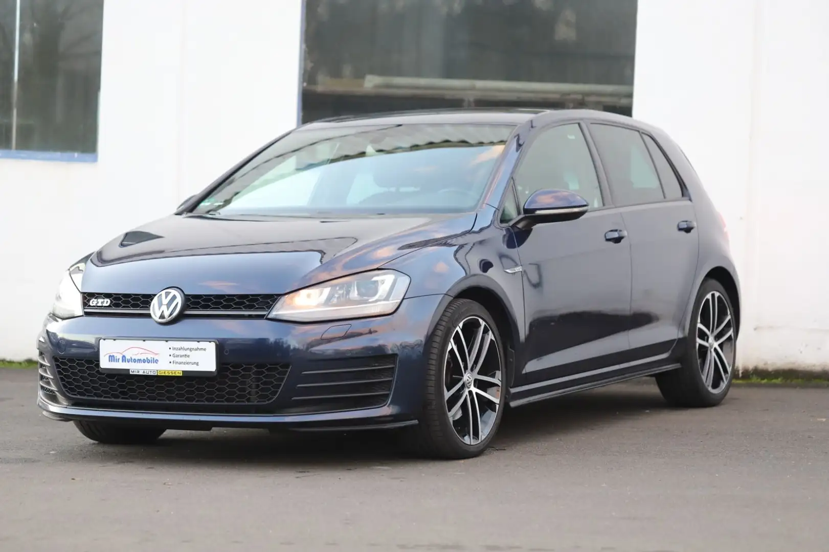 Volkswagen Golf 7 Lim.2.0 TDI DSG GTD NAVI PDC Sport Blauw - 1