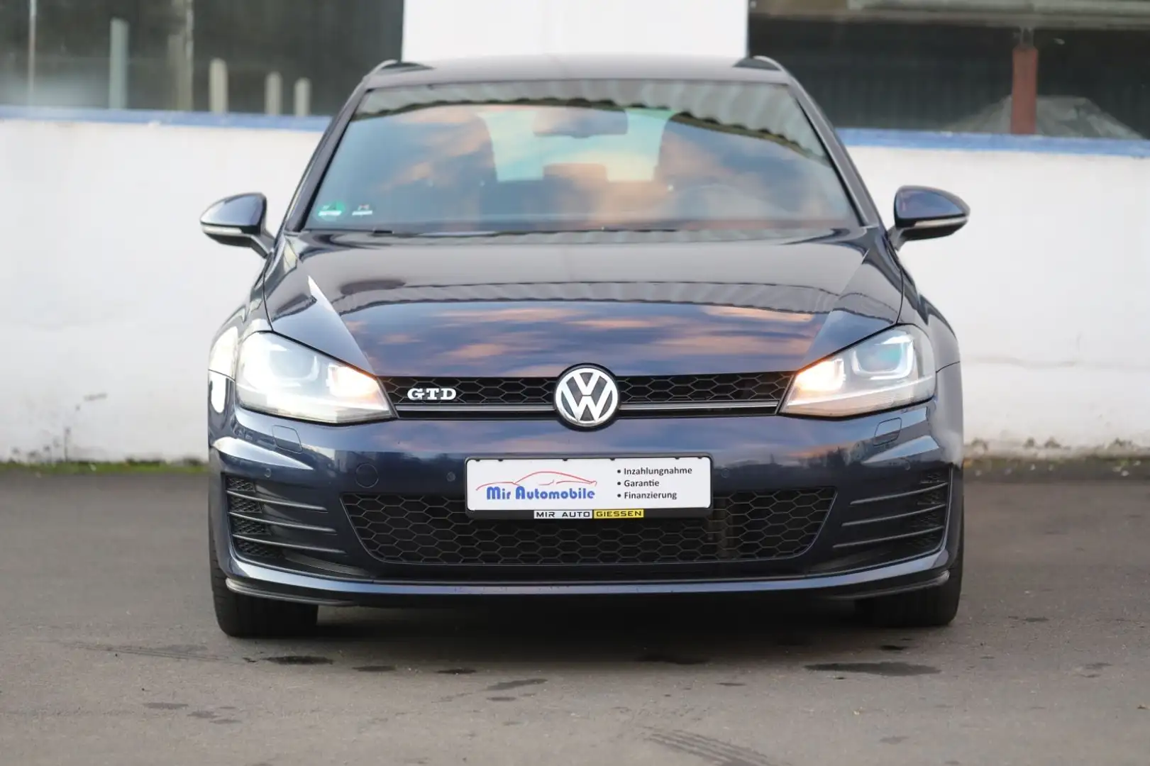 Volkswagen Golf 7 Lim.2.0 TDI DSG GTD NAVI PDC Sport Blauw - 2