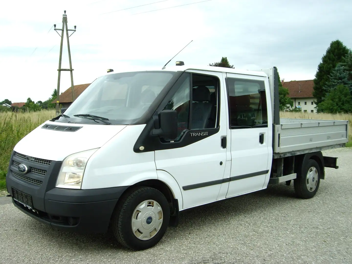 Ford Transit Pritsche DK 300M/74 KW Weiß - 1