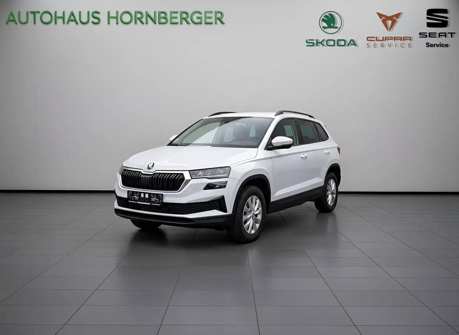 Skoda Karoq Selection 1.5TSI 150PS AHK Kamera Tempomat LED PDC Weiß - 1