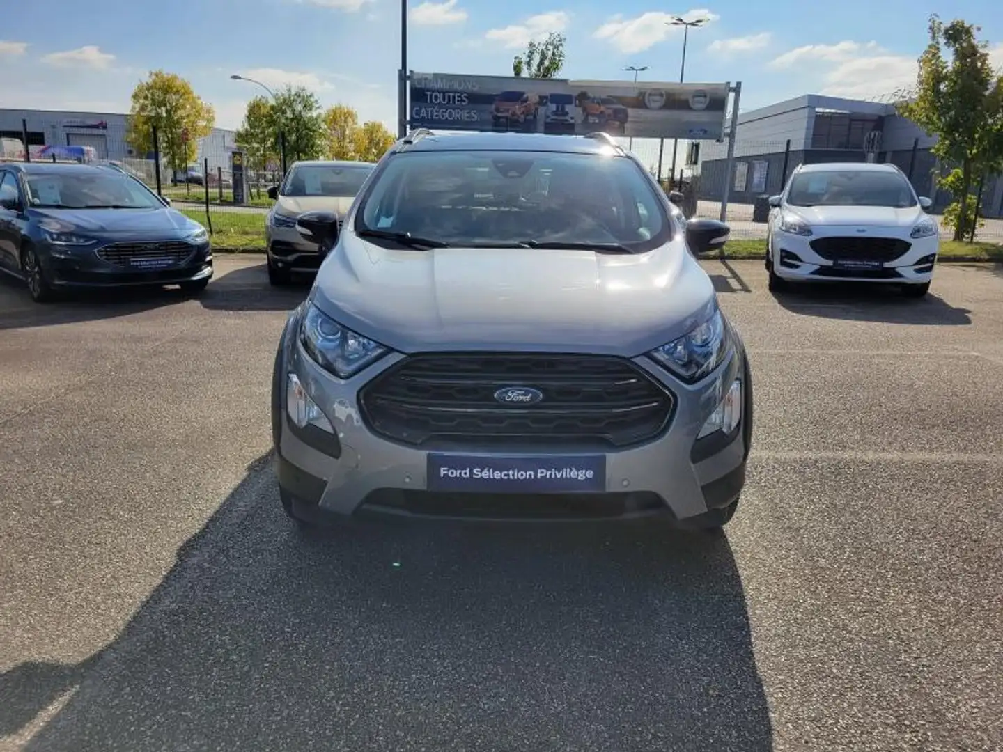 Ford EcoSport 1.0 EcoBoost 125ch Active 147g Gris - 1