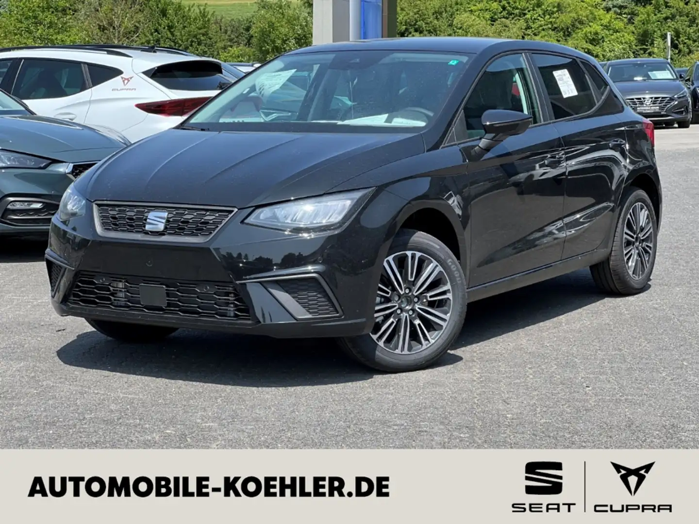 SEAT Ibiza Road Edition 1.0 TSI DSG Sitzhzg., Kamera Schwarz - 1